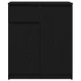Aparador con cajón roble negro 71x35x84 cm madera de ingeniería de , Aparadores - Ref: Foro24-861590, Precio: 90,79 €, Descue...