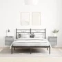 Mesillas de noche de pared 2 uds gris hormigón 38x34x40 cm de , Mesitas de noche - Ref: Foro24-861254, Precio: 81,00 €, Descu...