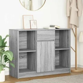 Aparador con cajón Sonoma gris 101x35x76 cm madera ingeniería von , Sideboards - Ref: Foro24-861567, Preis: 91,86 €, Rabatt: %