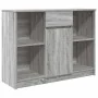 Aparador con cajón Sonoma gris 101x35x76 cm madera ingeniería de , Aparadores - Ref: Foro24-861567, Precio: 91,86 €, Descuent...