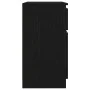 Aparador con cajón roble negro 71x35x65 cm madera de ingeniería de , Aparadores - Ref: Foro24-861599, Precio: 77,88 €, Descue...