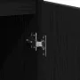 Aparador con cajón roble negro 71x35x65 cm madera de ingeniería de , Aparadores - Ref: Foro24-861599, Precio: 77,88 €, Descue...