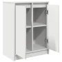 Aparador blanco 57x34x76 cm madera de ingeniería de , Aparadores - Ref: Foro24-861616, Precio: 73,29 €, Descuento: %