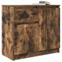 Aparador con cajón roble ahumado 71x35x65 cm madera ingeniería de , Aparadores - Ref: Foro24-861602, Precio: 73,83 €, Descuen...