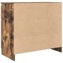 Aparador con cajón roble ahumado 71x35x65 cm madera ingeniería de , Aparadores - Ref: Foro24-861602, Precio: 73,83 €, Descuen...