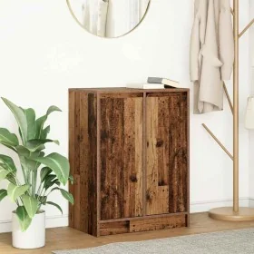 Aparador de madera contrachapada envejecida 57x34x76 cm by , Sideboards - Ref: Foro24-861623, Price: 70,16 €, Discount: %