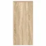 Aparador de roble Sonoma 29,5x34x76 cm Madera de ingeniería de , Aparadores - Ref: Foro24-861609, Precio: 46,09 €, Descuento: %