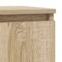 Aparador de roble Sonoma 29,5x34x76 cm Madera de ingeniería de , Aparadores - Ref: Foro24-861609, Precio: 46,09 €, Descuento: %