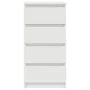 Aparador blanco 37,5x35x76 cm madera de ingeniería de , Aparadores - Ref: Foro24-861751, Precio: 82,46 €, Descuento: %