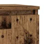 Aparador de madera de ingeniería envejecida 29,5x34x76 cm de , Aparadores - Ref: Foro24-861614, Precio: 45,60 €, Descuento: %