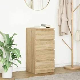 Aparador roble Sonoma 37,5x35x76 cm madera de ingeniería by , Sideboards - Ref: Foro24-861753, Price: 81,72 €, Discount: %