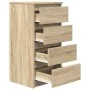 Aparador roble Sonoma 37,5x35x76 cm madera de ingeniería de , Aparadores - Ref: Foro24-861753, Precio: 81,72 €, Descuento: %