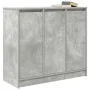 Aparador de madera de ingeniería gris hormigón 85x34x76 cm de , Aparadores - Ref: Foro24-861628, Precio: 89,06 €, Descuento: %