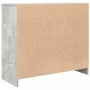Aparador de madera de ingeniería gris hormigón 85x34x76 cm de , Aparadores - Ref: Foro24-861628, Precio: 89,06 €, Descuento: %