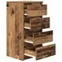 Aparador de madera vieja 37,5x35x76 cm Madera procesada de , Aparadores - Ref: Foro24-861758, Precio: 72,98 €, Descuento: %
