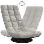 Sillón giratorio de suelo de tela gris nube 70x51x79 cm by , Floor chairs - Ref: Foro24-4019731, Price: 118,11 €, Discount: %