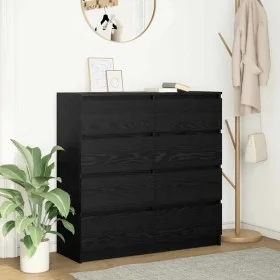Aparador de madera de roble negro 100x35x99 cm von , Sideboards - Ref: Foro24-3328490, Preis: 160,80 €, Rabatt: %