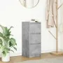 Aparador de madera de ingeniería gris hormigón 29,5x34x76 cm de , Aparadores - Ref: Foro24-861637, Precio: 61,08 €, Descuento: %