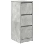 Aparador de madera de ingeniería gris hormigón 29,5x34x76 cm de , Aparadores - Ref: Foro24-861637, Precio: 61,08 €, Descuento: %