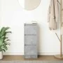 Aparador de madera de ingeniería gris hormigón 29,5x34x76 cm de , Aparadores - Ref: Foro24-861637, Precio: 61,08 €, Descuento: %
