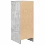 Aparador de madera de ingeniería gris hormigón 29,5x34x76 cm de , Aparadores - Ref: Foro24-861637, Precio: 61,08 €, Descuento: %
