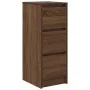 Aparador roble marrón 29,5x34x76 cm madera de ingeniería de , Aparadores - Ref: Foro24-861640, Precio: 62,76 €, Descuento: %