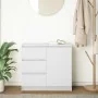 Aparador con cajón blanco 71x35x65 cm madera de ingeniería de , Aparadores - Ref: Foro24-861571, Precio: 85,64 €, Descuento: %