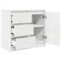 Aparador con cajón blanco 71x35x65 cm madera de ingeniería de , Aparadores - Ref: Foro24-861571, Precio: 85,64 €, Descuento: %