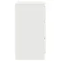 Aparador con cajón blanco 71x35x65 cm madera de ingeniería de , Aparadores - Ref: Foro24-861571, Precio: 85,64 €, Descuento: %