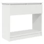 Mesa consola con cajones blanca 85,5x38,5x74,5 cm de , Mesas auxiliares - Ref: Foro24-861391, Precio: 80,43 €, Descuento: %