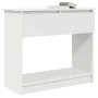 Mesa consola con cajones blanca 85,5x38,5x74,5 cm de , Mesas auxiliares - Ref: Foro24-861391, Precio: 80,43 €, Descuento: %