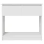 Mesa consola con cajones blanca 85,5x38,5x74,5 cm de , Mesas auxiliares - Ref: Foro24-861391, Precio: 80,43 €, Descuento: %