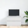 Mueble de TV de madera de ingeniería blanco 80x35x54 cm de , Muebles TV - Ref: Foro24-861787, Precio: 82,38 €, Descuento: %