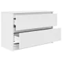 Mueble de TV de madera de ingeniería blanco 80x35x54 cm de , Muebles TV - Ref: Foro24-861787, Precio: 82,38 €, Descuento: %