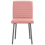 Sillas de comedor 2 unidades cuero sintético rosa de , Sillas de comedor - Ref: Foro24-4101173, Precio: 90,04 €, Descuento: %