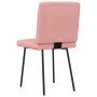 Sillas de comedor 2 unidades cuero sintético rosa de , Sillas de comedor - Ref: Foro24-4101173, Precio: 90,04 €, Descuento: %