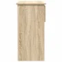 Mesa consola con cajones roble Sonoma 85,5x38,5x74,5 cm by , Side tables - Ref: Foro24-861393, Price: 76,87 €, Discount: %