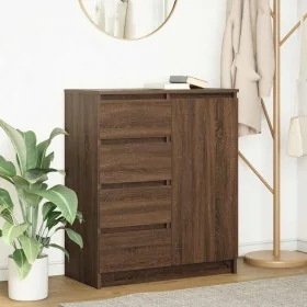 Aparador con cajones roble marrón 71x35x84 cm madera ingeniería von , Sideboards - Ref: Foro24-861586, Preis: 108,19 €, Rabat...