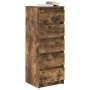 Aparador con cajones roble ahumado 37,5x35x99 cm de , Aparadores - Ref: Foro24-861764, Precio: 88,56 €, Descuento: %