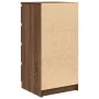 Aparador con cajones roble marrón 37,5x35x99 cm de , Aparadores - Ref: Foro24-861766, Precio: 93,99 €, Descuento: %
