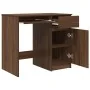 Escritorio roble marrón 86x49x76 cm madera de ingeniería de , Escritorios - Ref: Foro24-861829, Precio: 96,91 €, Descuento: %