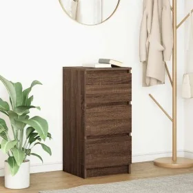 Aparador roble marrón 37,5x35x76 cm madera de ingeniería by , Sideboards - Ref: Foro24-861730, Price: 64,13 €, Discount: %