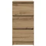 Aparador Artisan Roble 37,5x35x76 cm Madera de ingeniería de , Aparadores - Ref: Foro24-861732, Precio: 69,31 €, Descuento: %