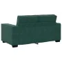 Sofá de 2 plazas de terciopelo verde oscuro 120 cm by , Sofas - Ref: Foro24-4105012, Price: 204,85 €, Discount: %
