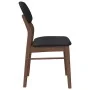 Sillas de comedor con cojines 2 uds madera maciza marrón caucho de , Sillas de comedor - Ref: Foro24-4102524, Precio: 160,63 ...