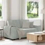 Sofá de 2 plazas de terciopelo gris claro 120 cm by , Sofas - Ref: Foro24-4105010, Price: 209,50 €, Discount: %