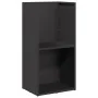 Leñero negro 40x30x80 cm Acero laminado en frío de , Bolsas y soportes de leña - Ref: Foro24-864187, Precio: 81,43 €, Descuen...