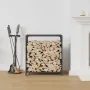 Leñero antracita 60x28x65 cm Acero laminado en frío de , Bolsas y soportes de leña - Ref: Foro24-864201, Precio: 54,35 €, Des...