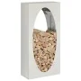 Leñero 50x23x100 cm Stainless Steel de , Bolsas y soportes de leña - Ref: Foro24-864185, Precio: 125,03 €, Descuento: %