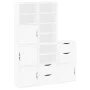 Armarios auxiliares 5 uds "ODDA" blanco 40x24x79 cm madera pino de , Aparadores - Ref: Foro24-3365359, Precio: 272,95 €, Desc...